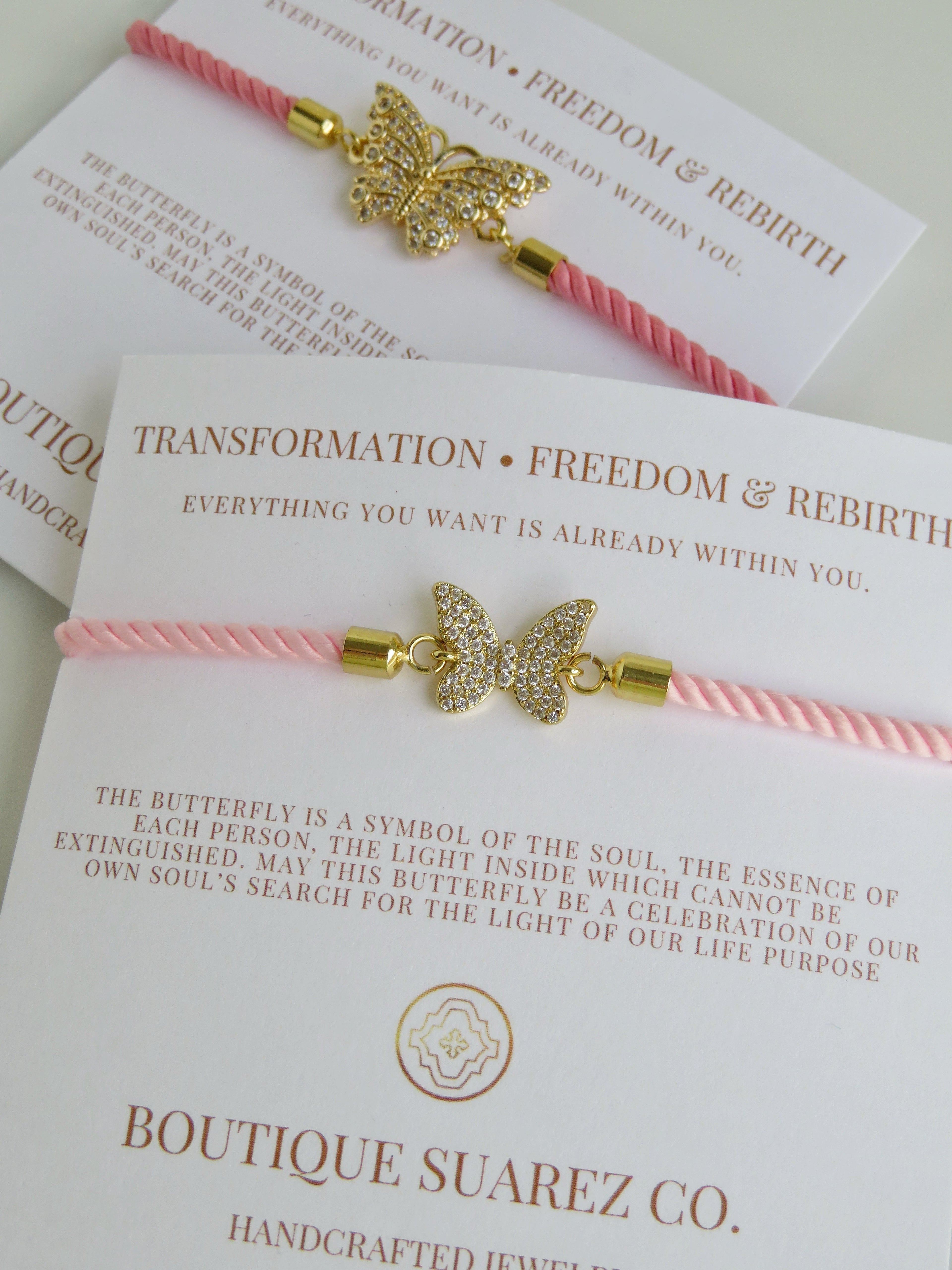 Free Spirit - Butterfly Bracelet - Transformation • Freedom • Rebirth