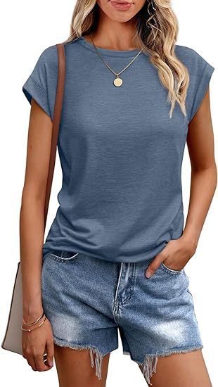 European And American Women's Summer Round-neck Vest