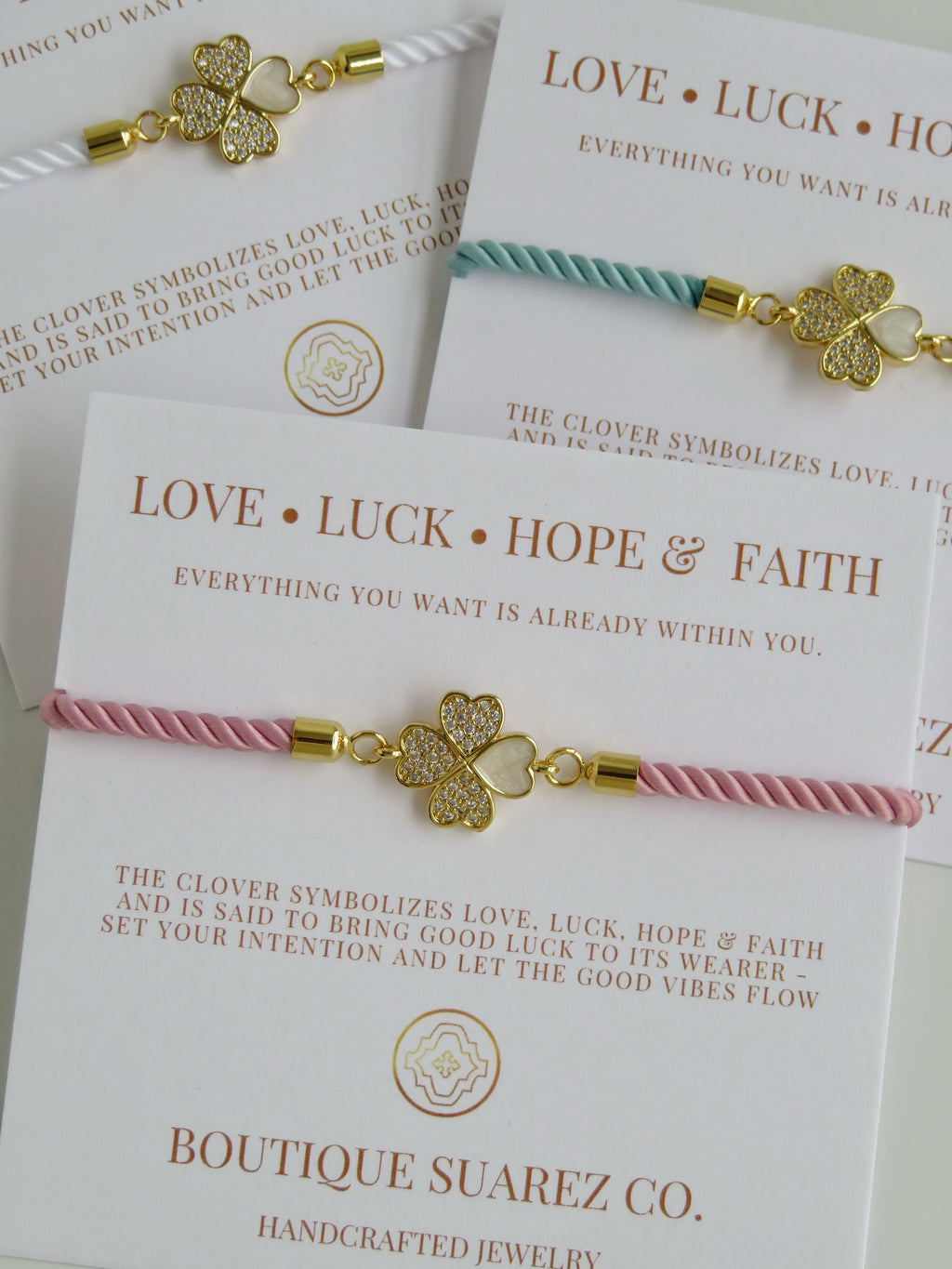 Love and Luck - Clover Bracelet