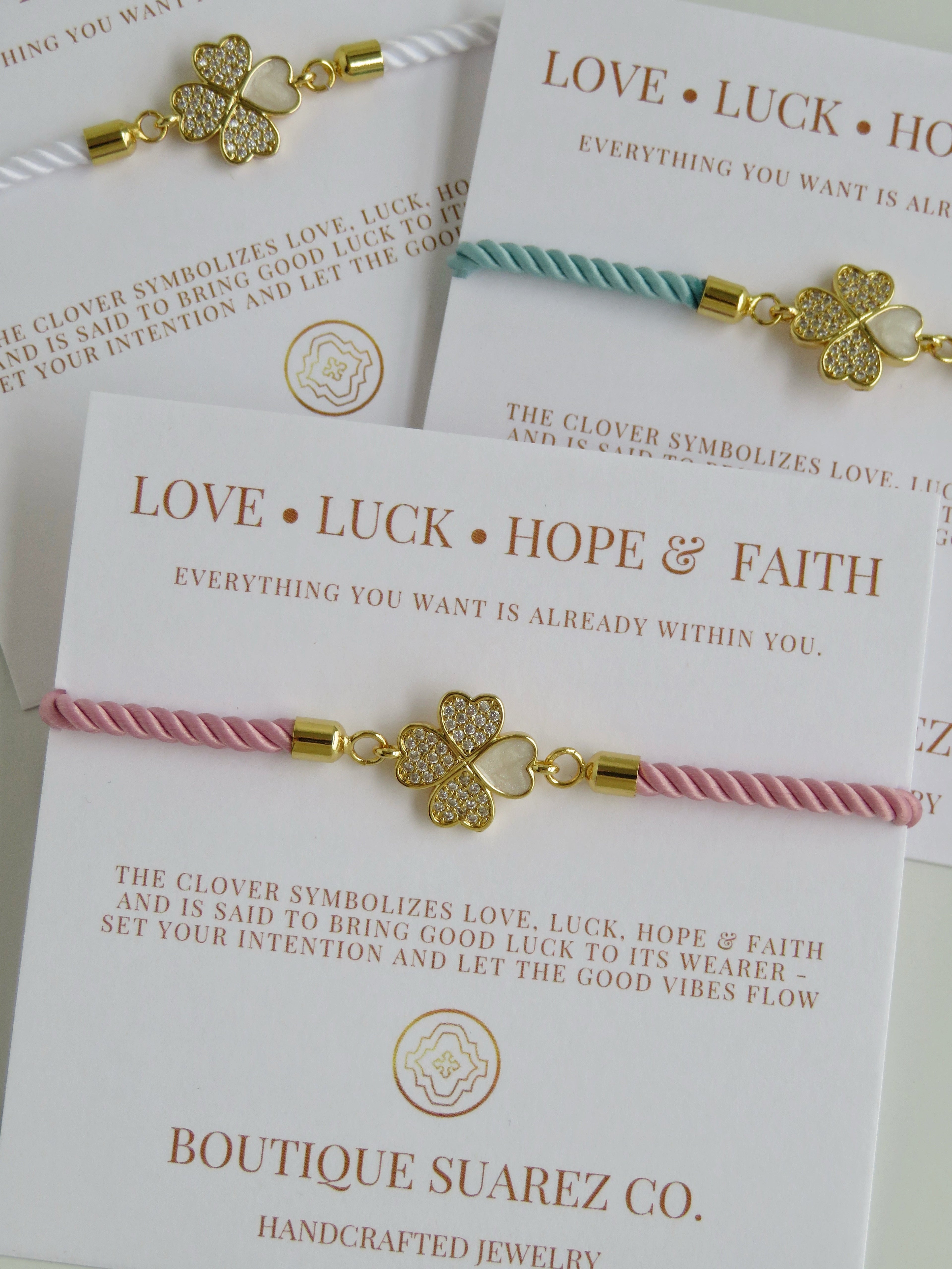 Love and Luck - Clover Bracelet