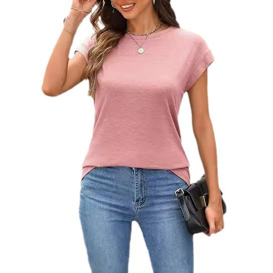 European And American Women's Summer Round-neck Vest