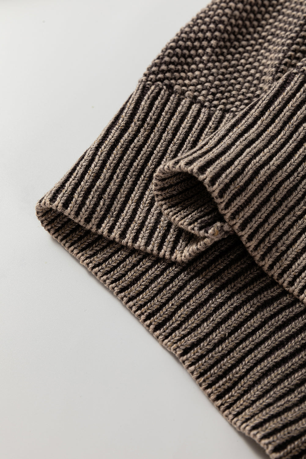 Aria Knit Sleeve Casual Sweater