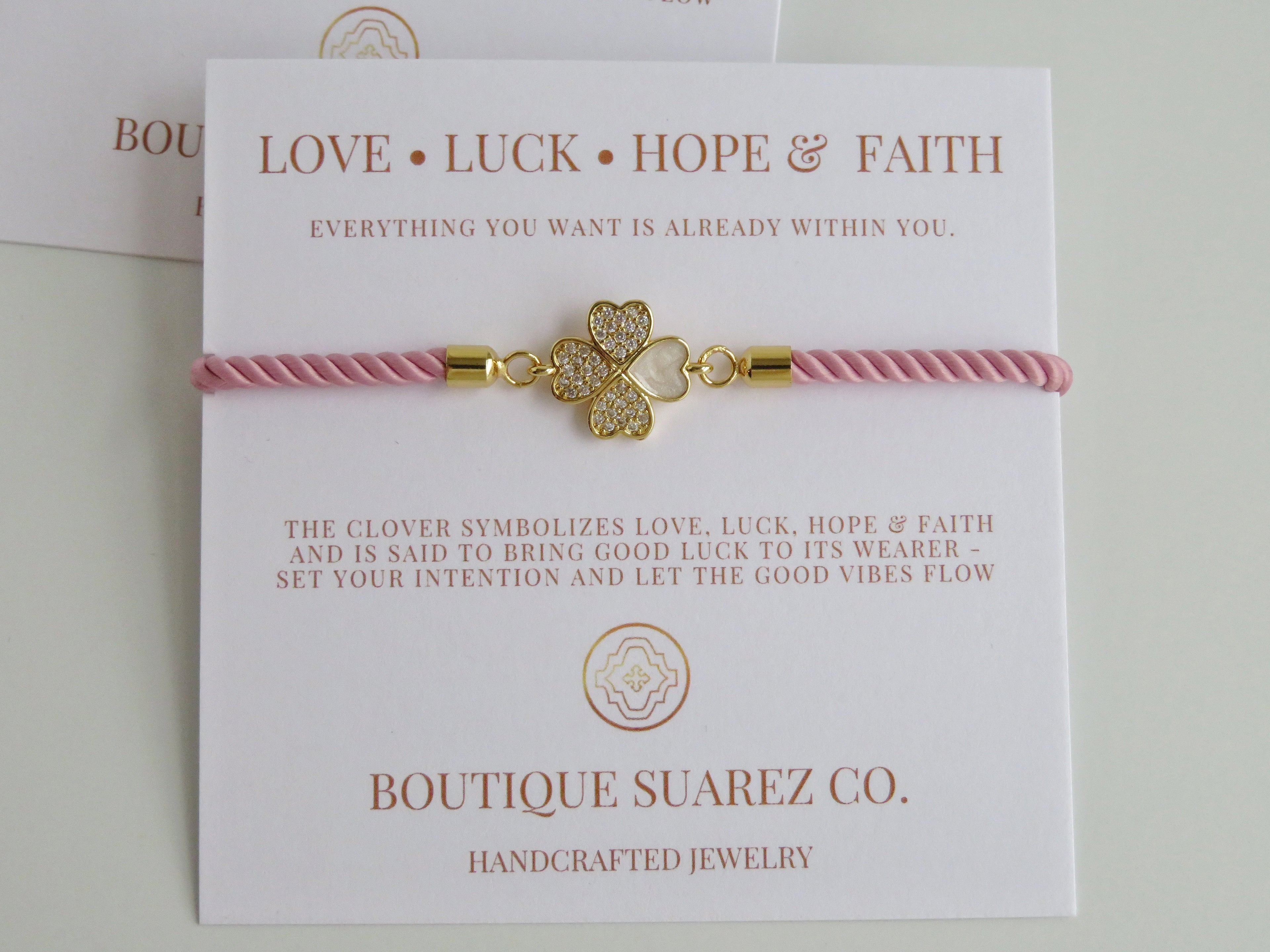 Love and Luck - Clover Bracelet