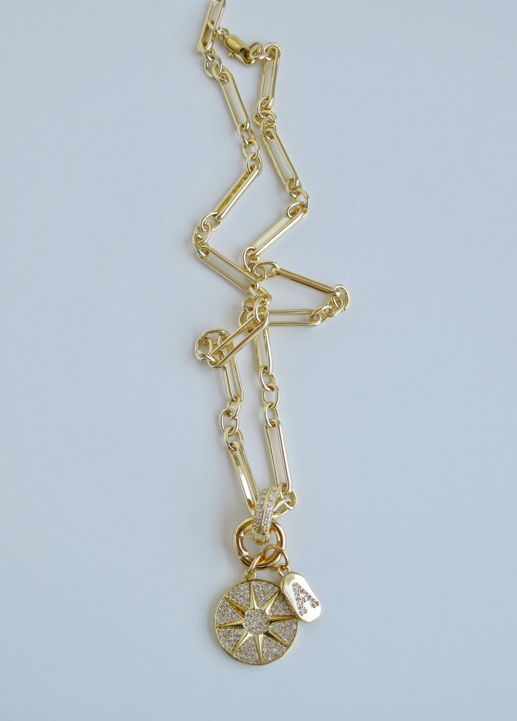 Elevate Your Aura Necklace - 8 Point Star