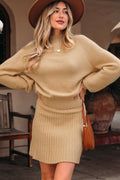 Edith High Puff Sleeve Sweater