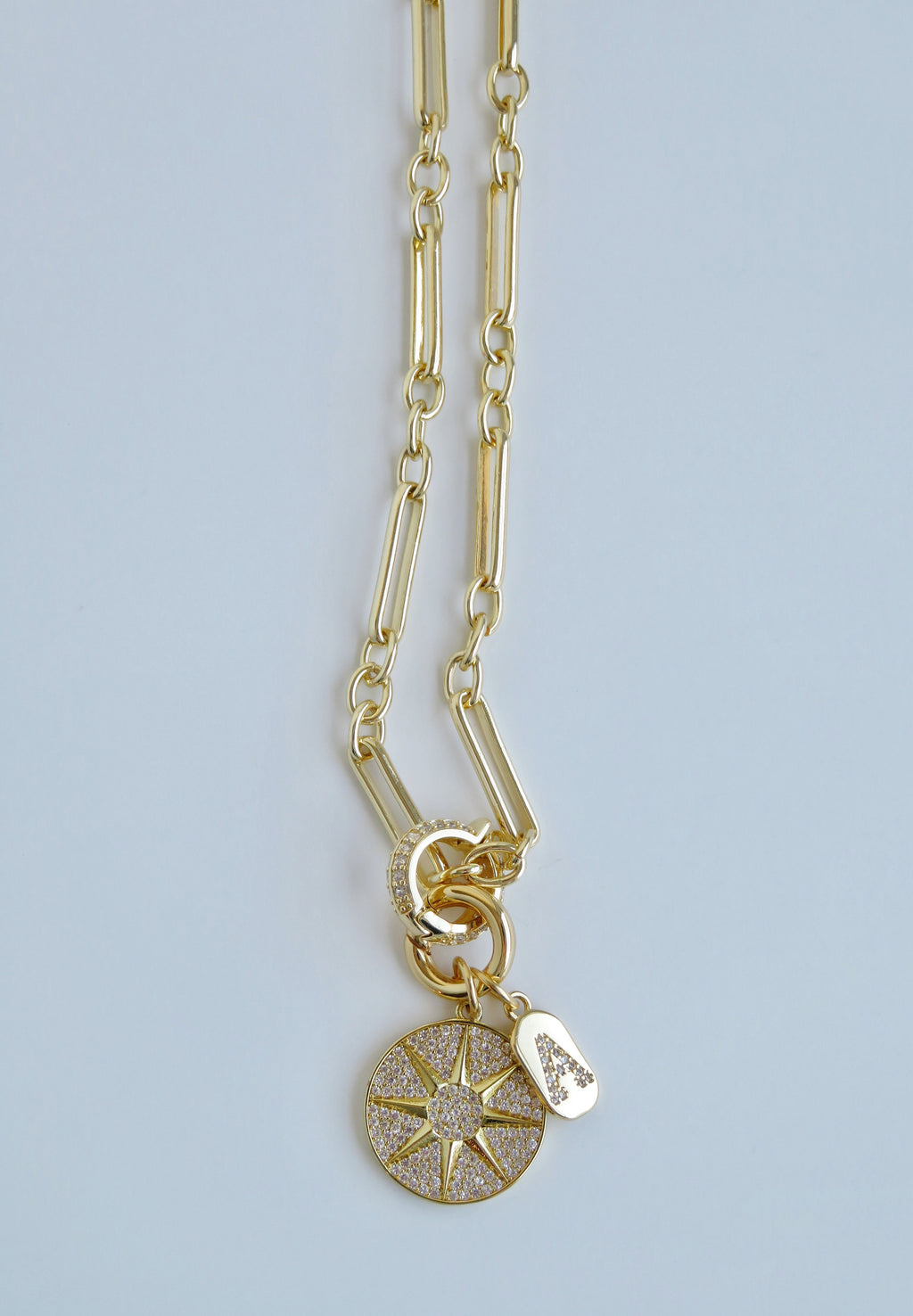 Elevate Your Aura Necklace - 8 Point Star