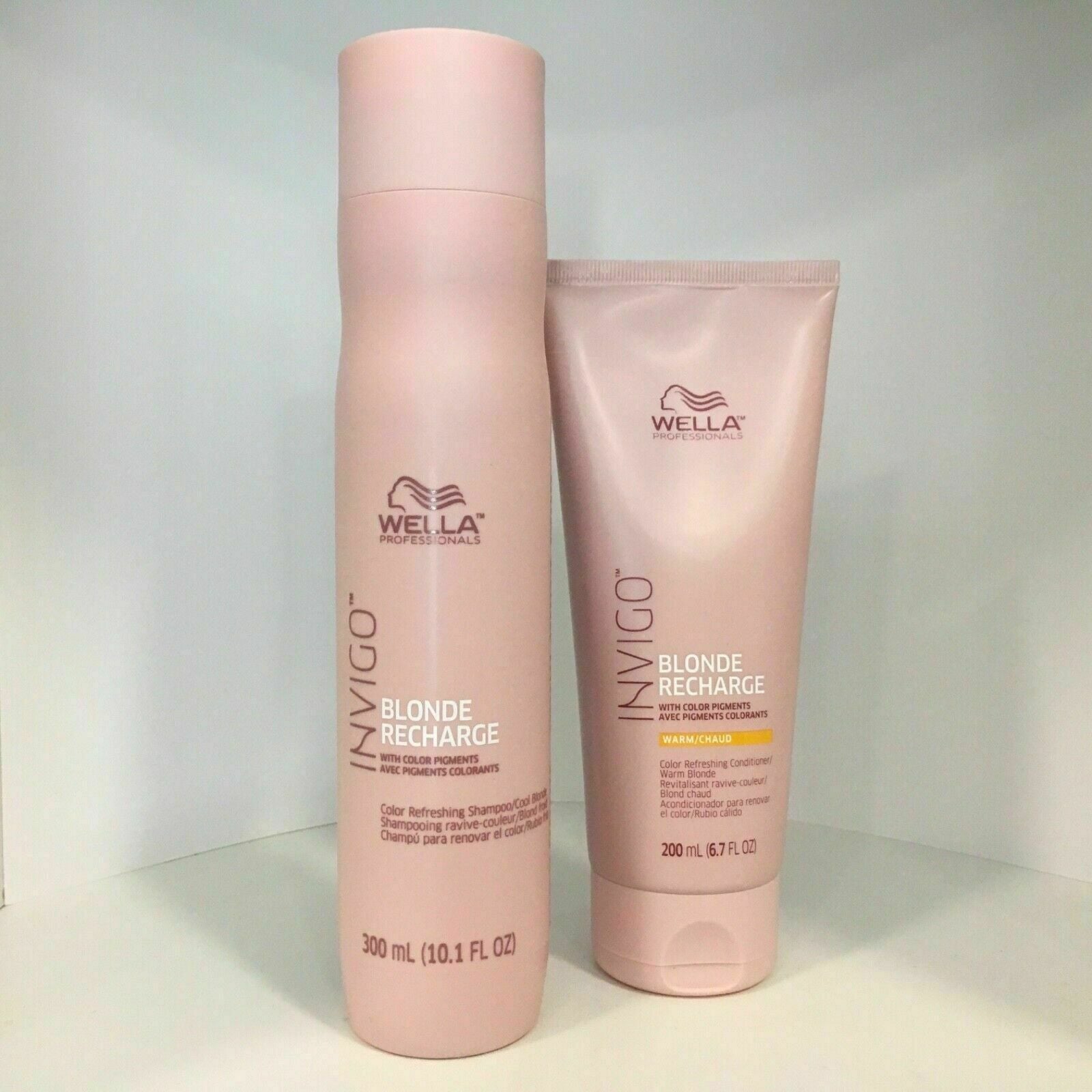 Wella Invigo Blonde Recharge Cool Shampoo or Warm or Cool Conditioner HOT SELLER