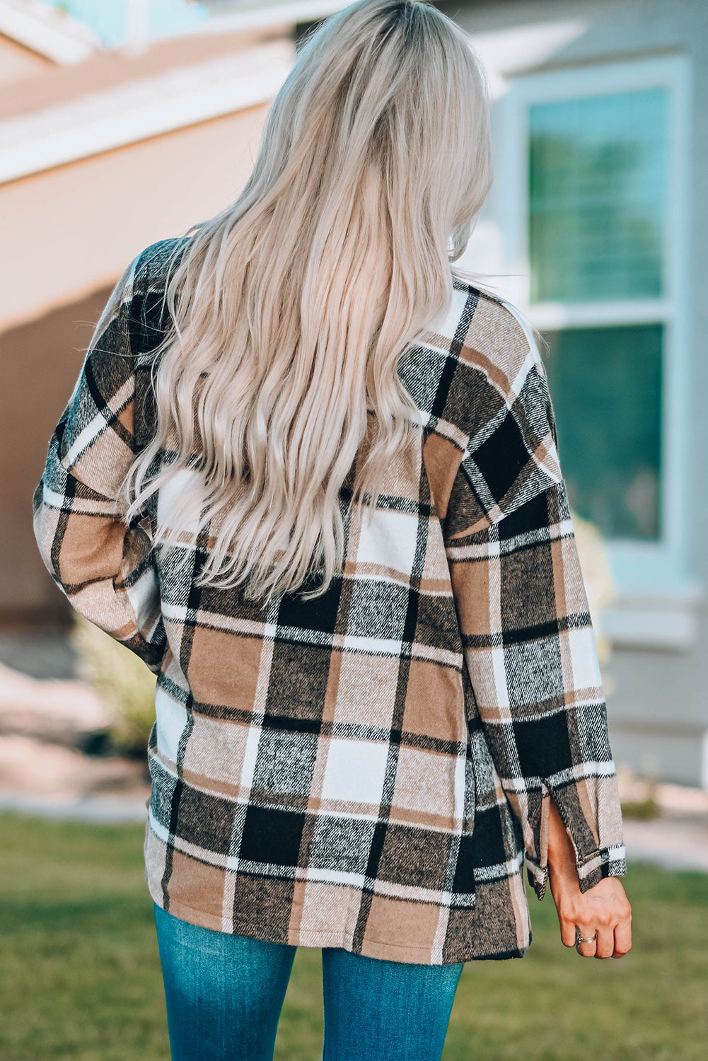Mia Plaid Print Shirt