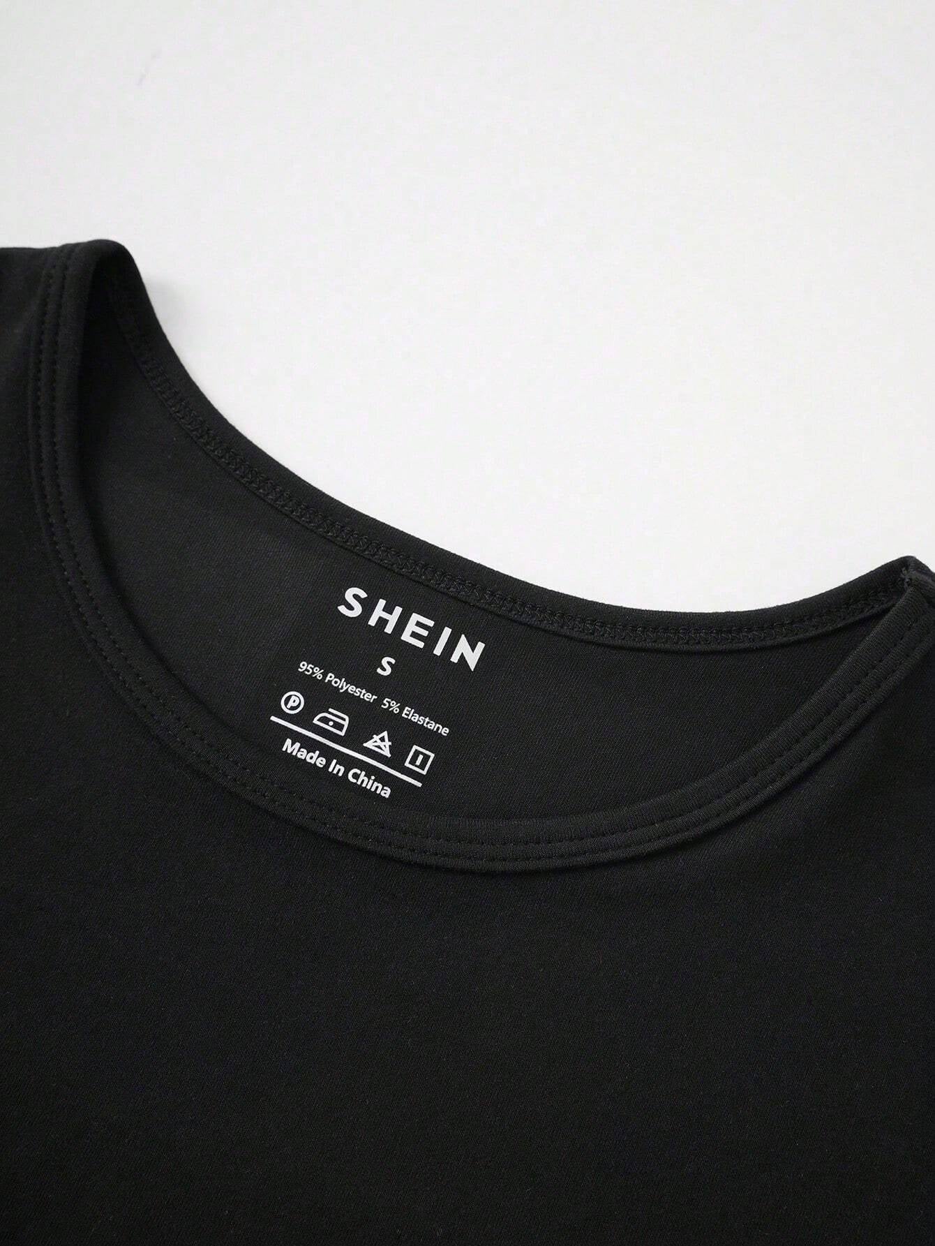 INAWLY Solid Crop Tee. Ladies' Long Sleeve T-Shirt Fall Cloth for Women