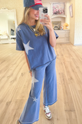 American Star Blue Lounge Set