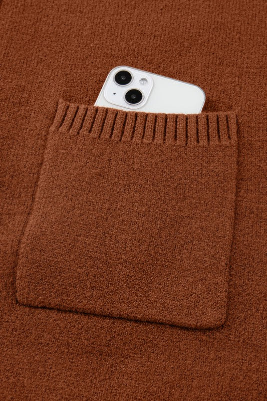 Mia Center Seam Shift Sweater