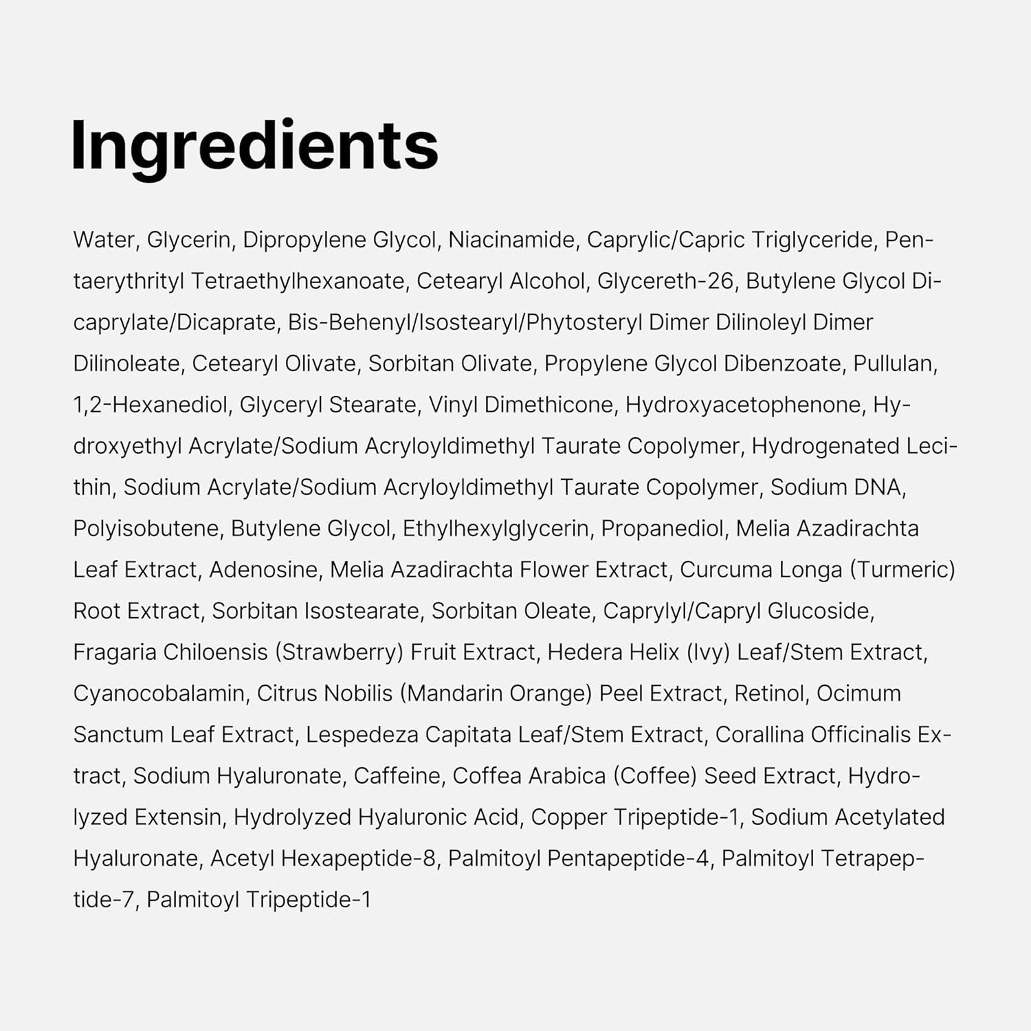 Salmon DNA PDRN Pink Peptide Eye Serum with Niacinamide and 99% Purity Retinol for Fine Lines, Uneven Skin Tone, Korean Skin Care 1.01Fl.Oz