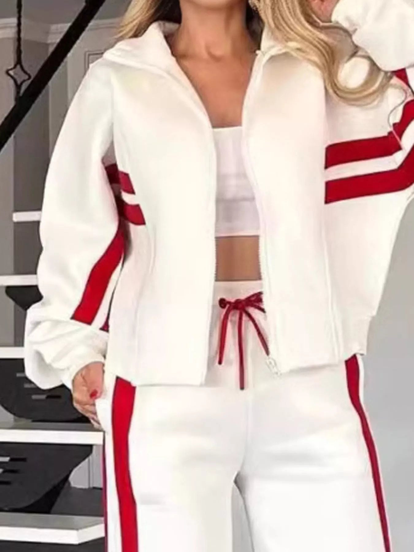 ZipStripe Plus: Full-Size Jacket & Pants Set