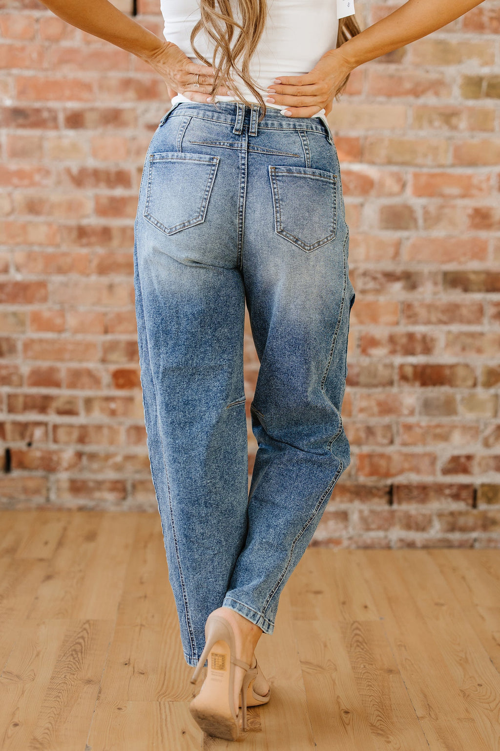 Milena Seam Detail Shift Jeans