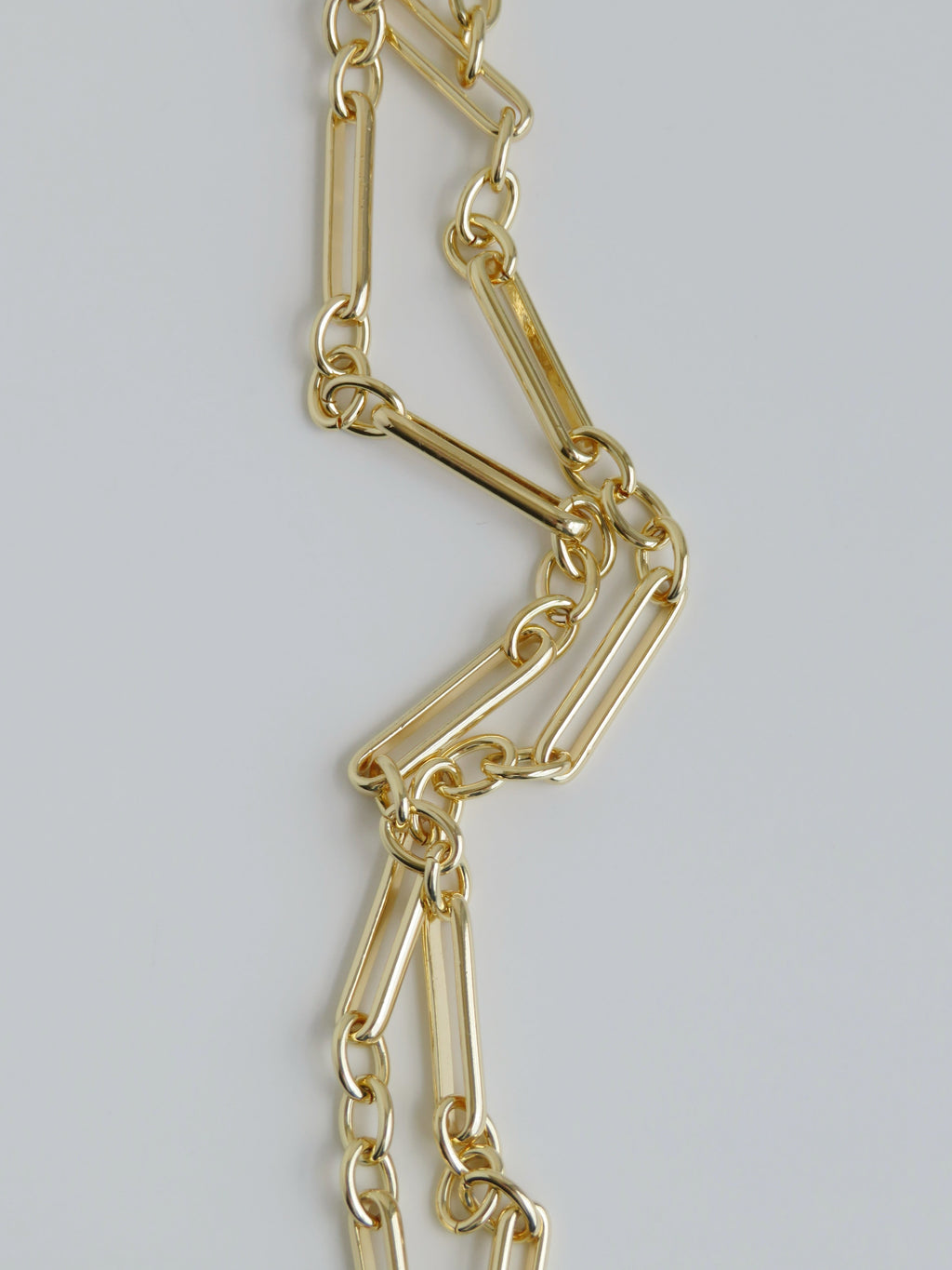 Mixed Link Figaro Necklace - add hinged clasp charms