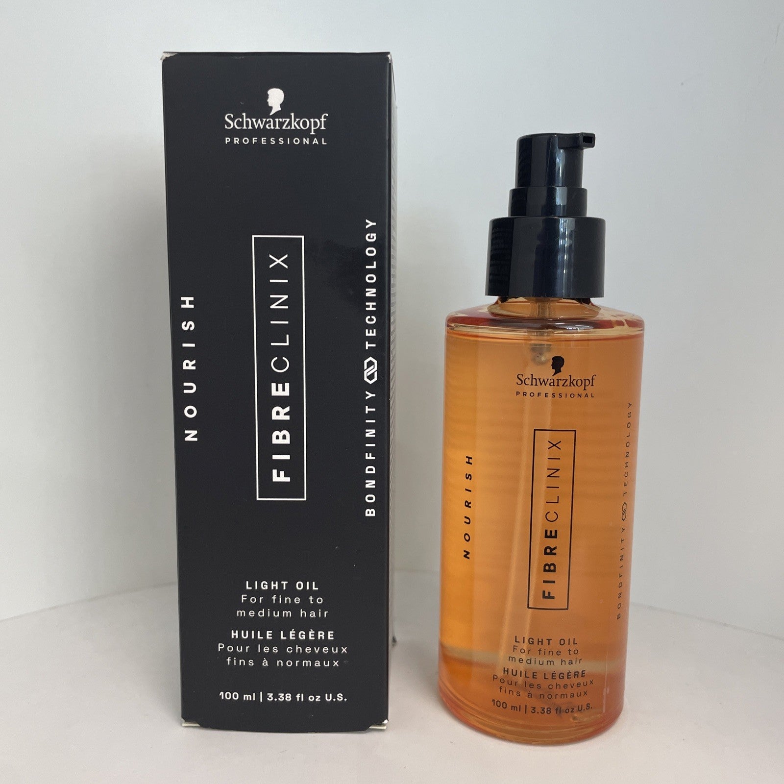 Schwarzkopf Fibre Clinix Bondfinity Light Oil 3.38 Oz