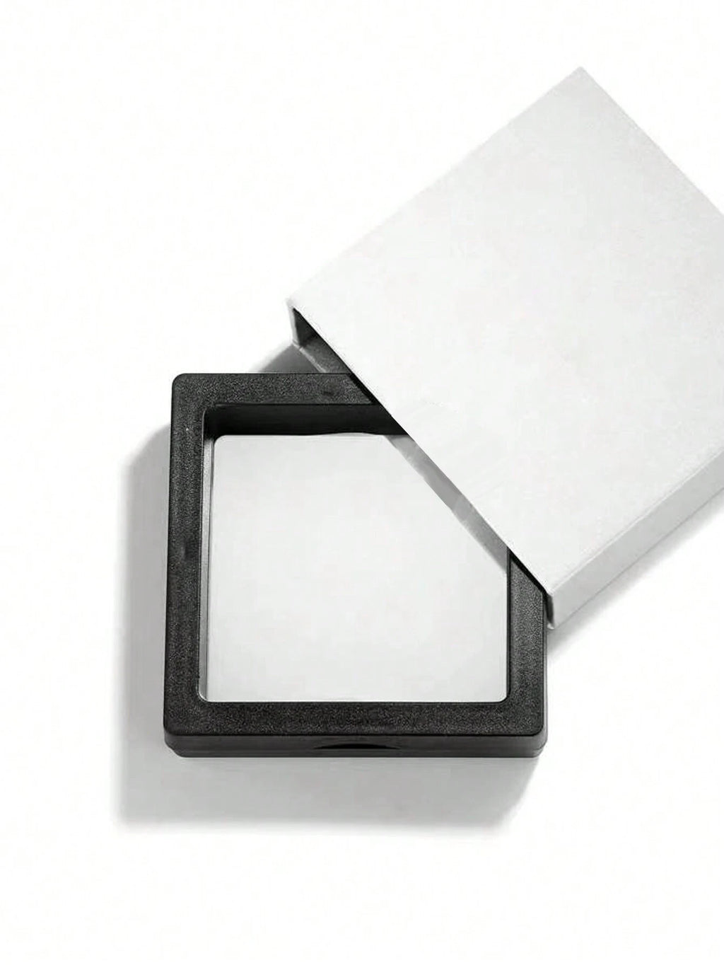 Huoonew 1Pc Minimalist 925 Sterling Silver Cubic Zirconia Star Adjustable Open Ring, Gift for Women