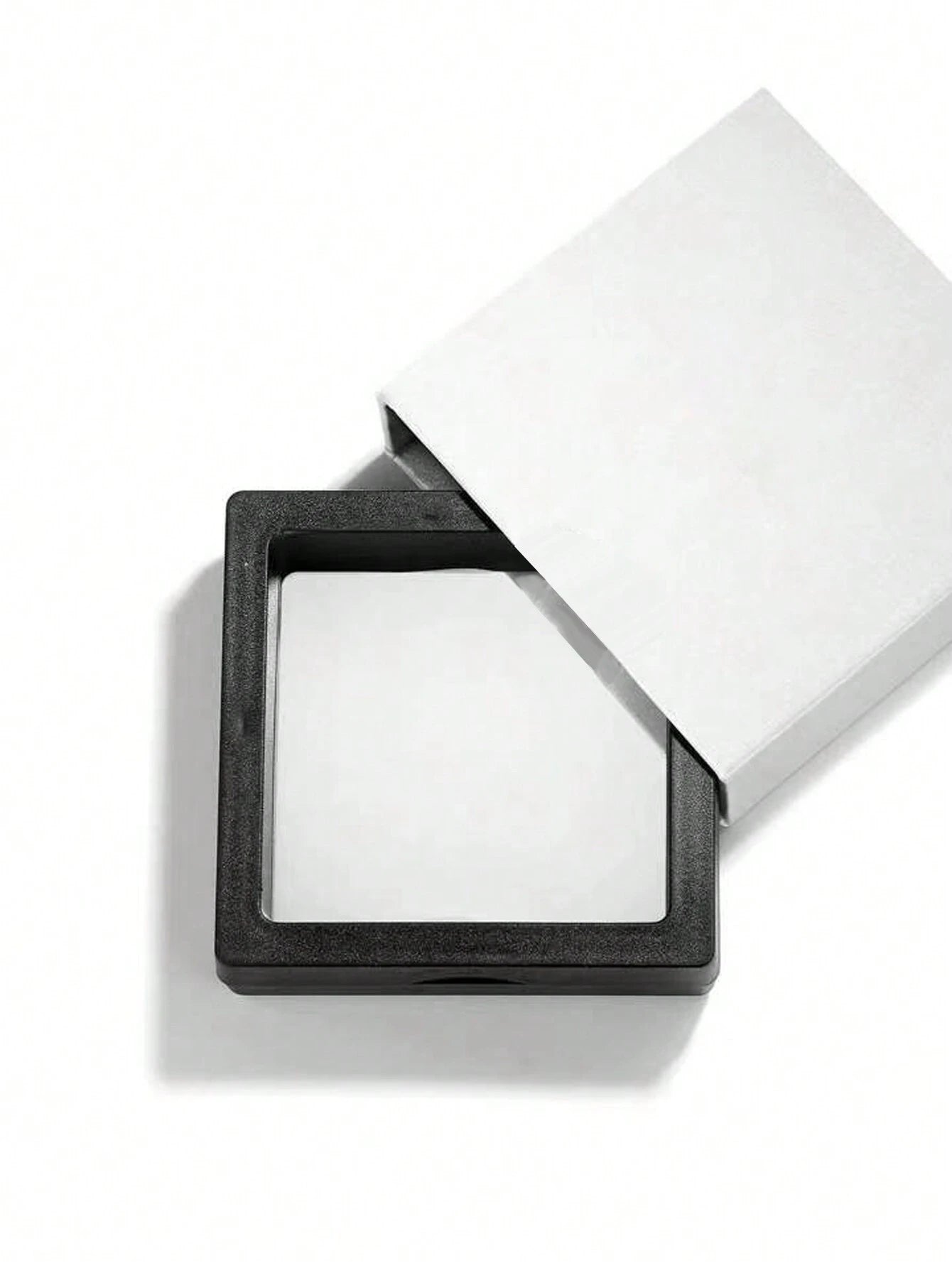 Huoonew 1Pc Minimalist 925 Sterling Silver Cubic Zirconia Star Adjustable Open Ring, Gift for Women