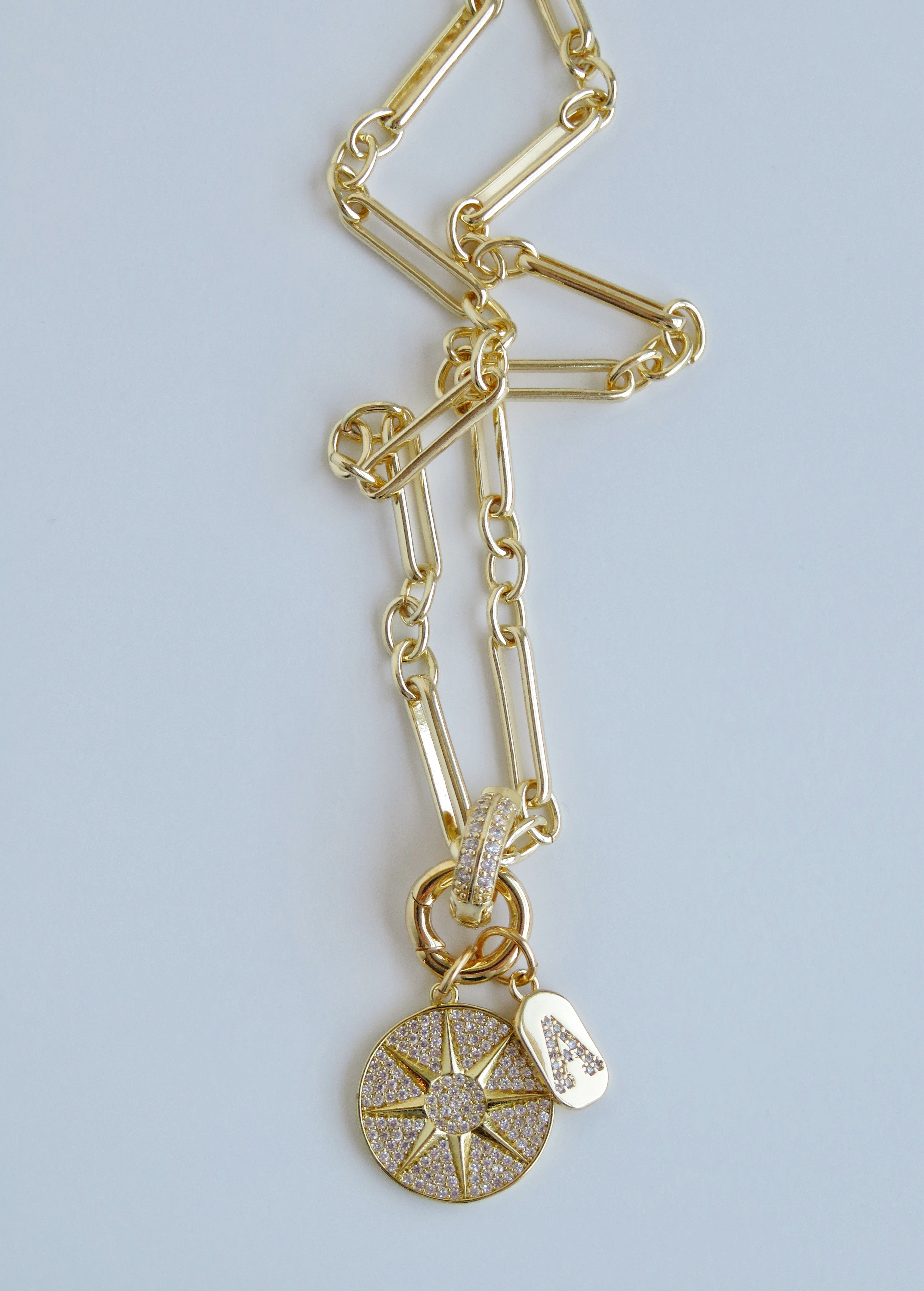 Elevate Your Aura Necklace - 8 Point Star