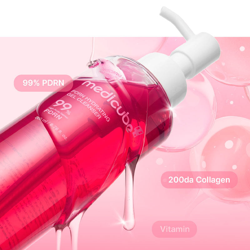 medicube PDRN Hydrating Gel Cleanser 200ml