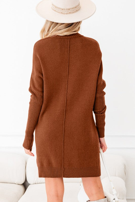 Mia Center Seam Shift Sweater