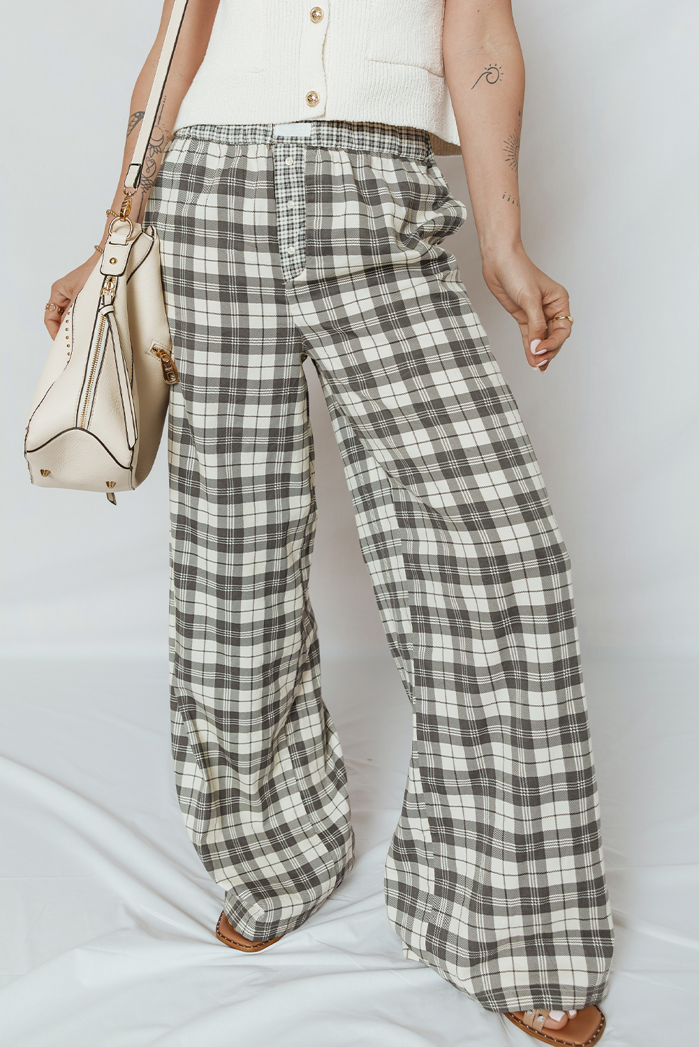 Chana Wide Leg Casual Pants