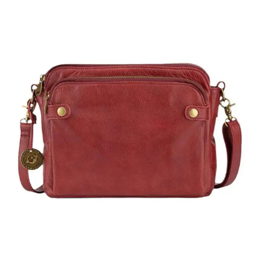 Genuine Leather Crossbody Bag | Elegant Women’S Shoulder Bag