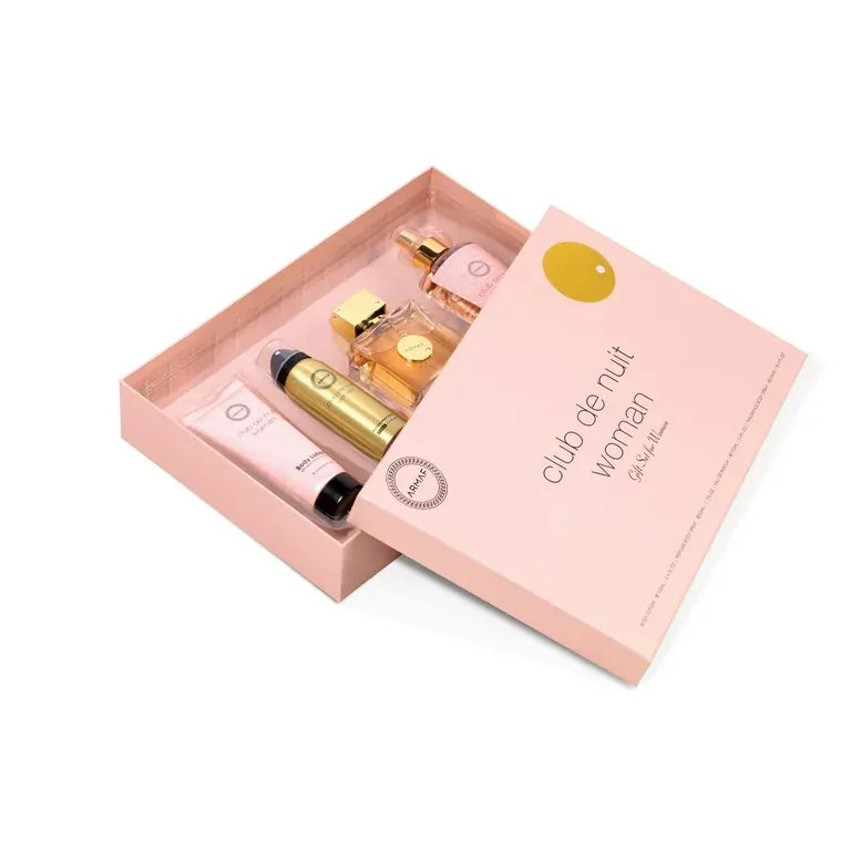 Club De Nuit By Armaf For Women 4Pcs Set EDP Spray