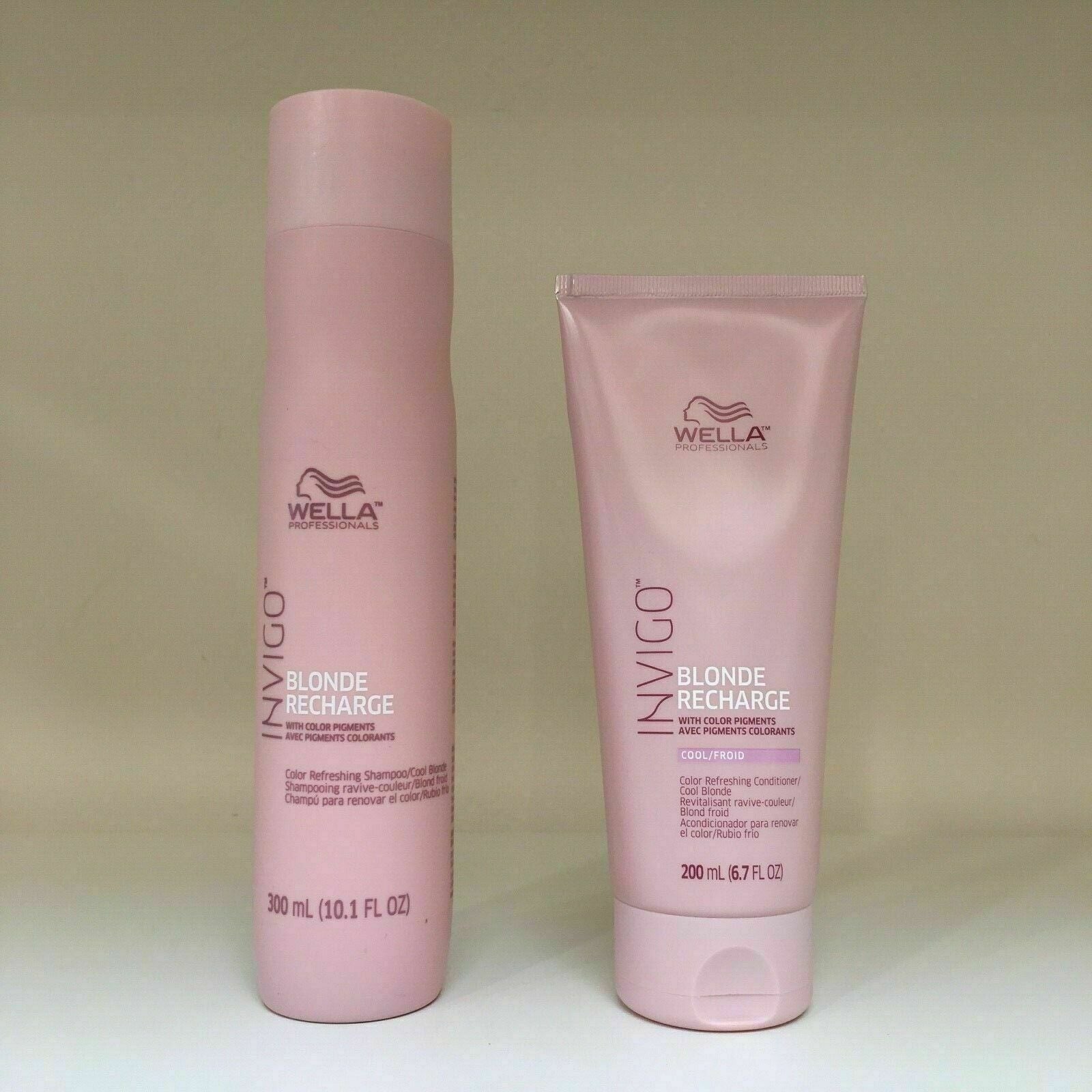 Wella Invigo Blonde Recharge Cool Shampoo or Warm or Cool Conditioner HOT SELLER