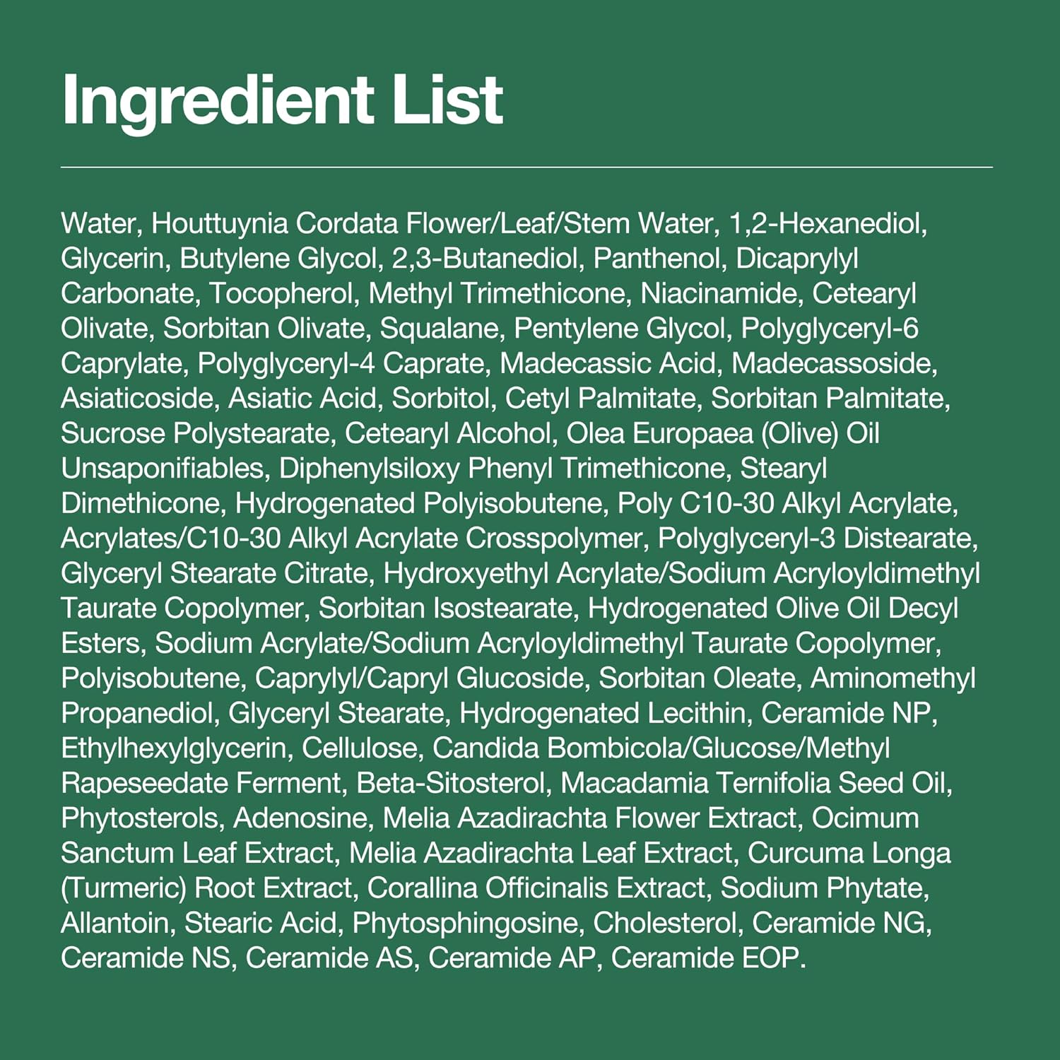 ANUA Heartleaf Centella Red Spot Cream