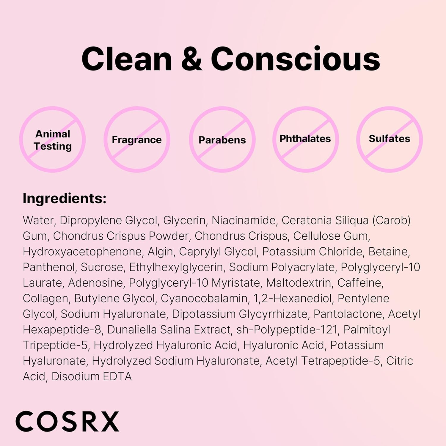 Cosrx The Peptide Collagen Lifting Glow Hydrogel Mask