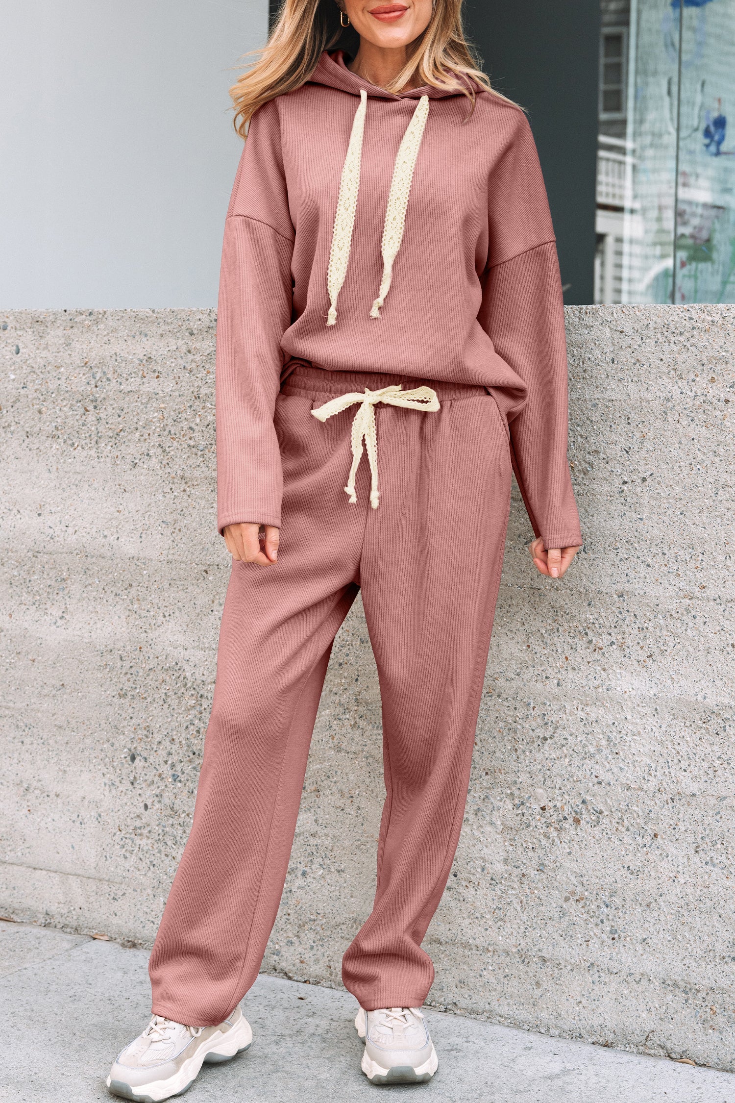 Cleo and High Waist Pants