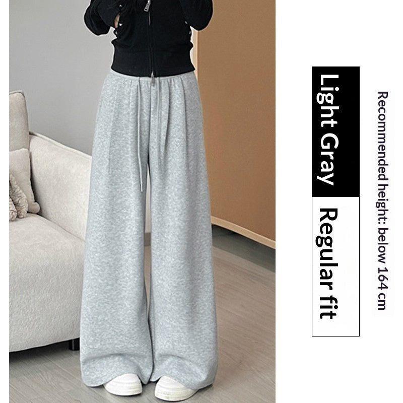 Retro Loose Casual Wide-leg Pants Women's
