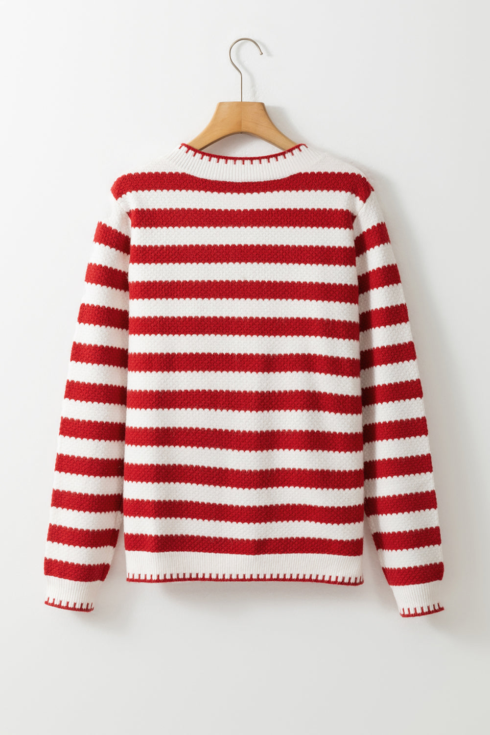Rylee Stripe Button Cardigan Sweater