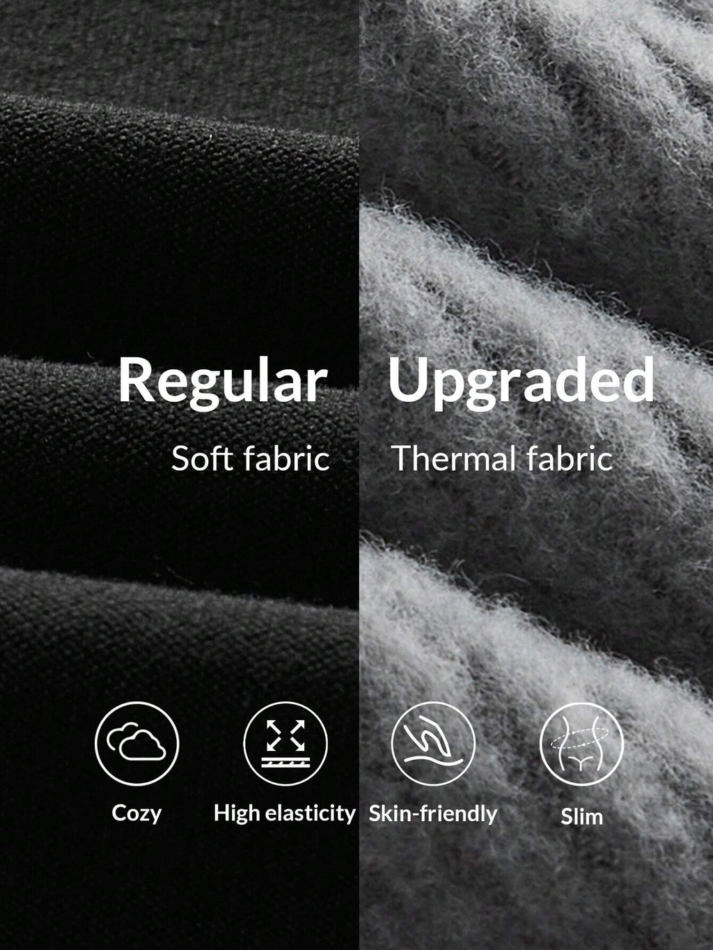 Comfortcana 3Pcs/Set Casual Minimalist Crew Neck Long Sleeve Cropped Fitted Women T-Shirts, Suitable for Spring & Autumn