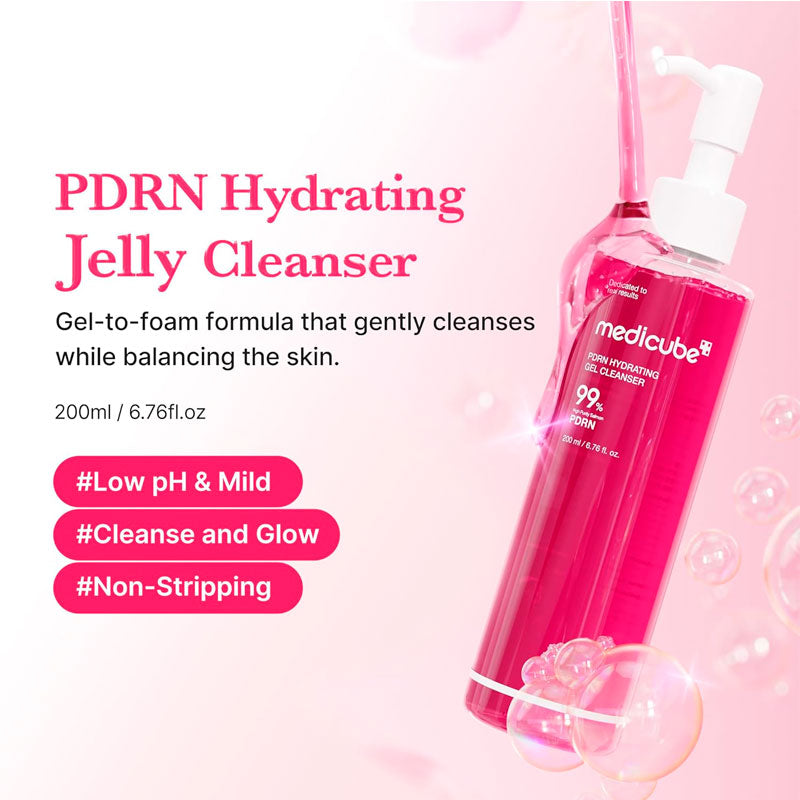 medicube PDRN Hydrating Gel Cleanser 200ml
