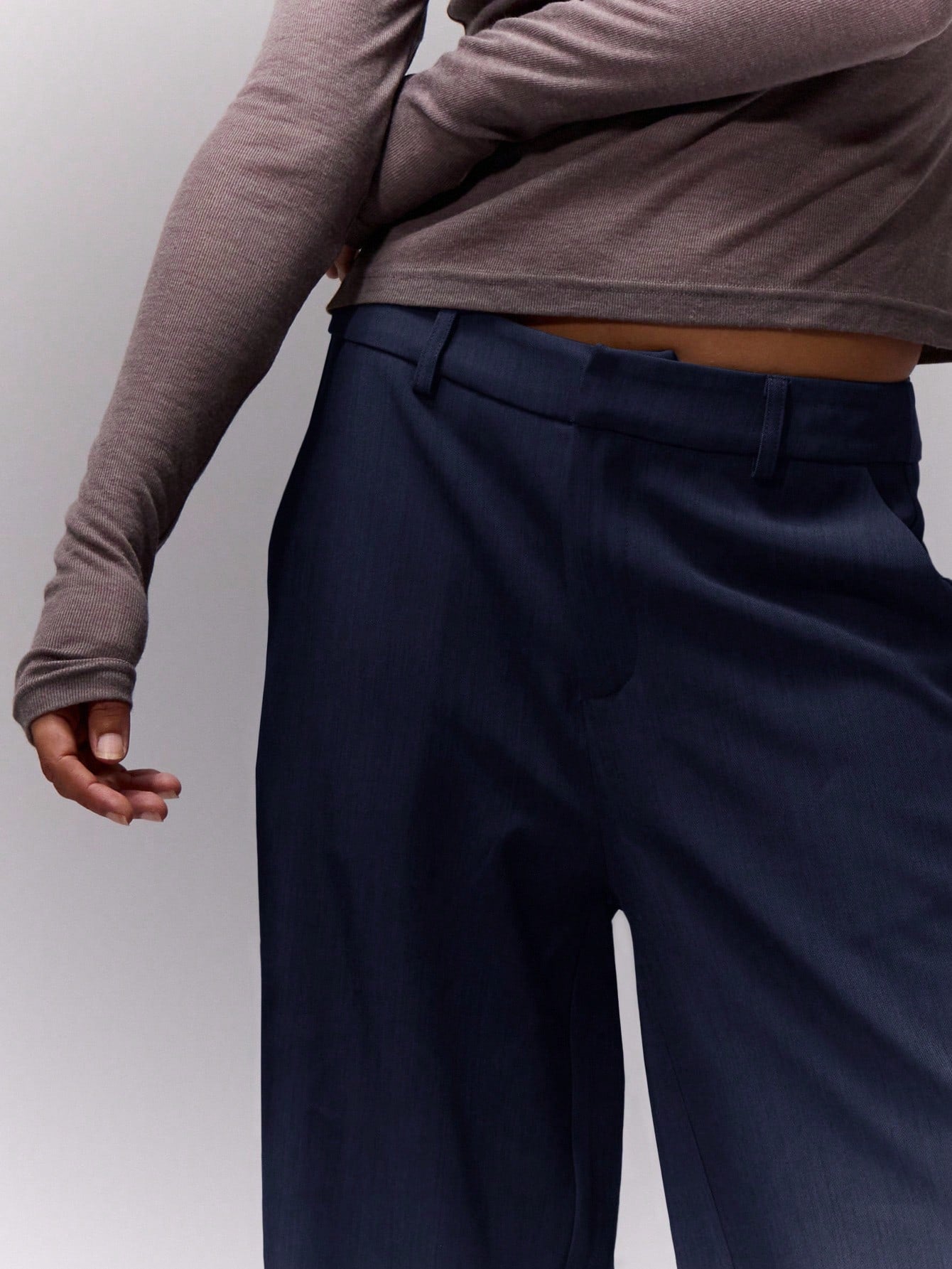 MUSERA Business Office,Work Loose Fit Tailored Pants Old Money Casual, Beachwear, Holiday Fall Autumn Winter