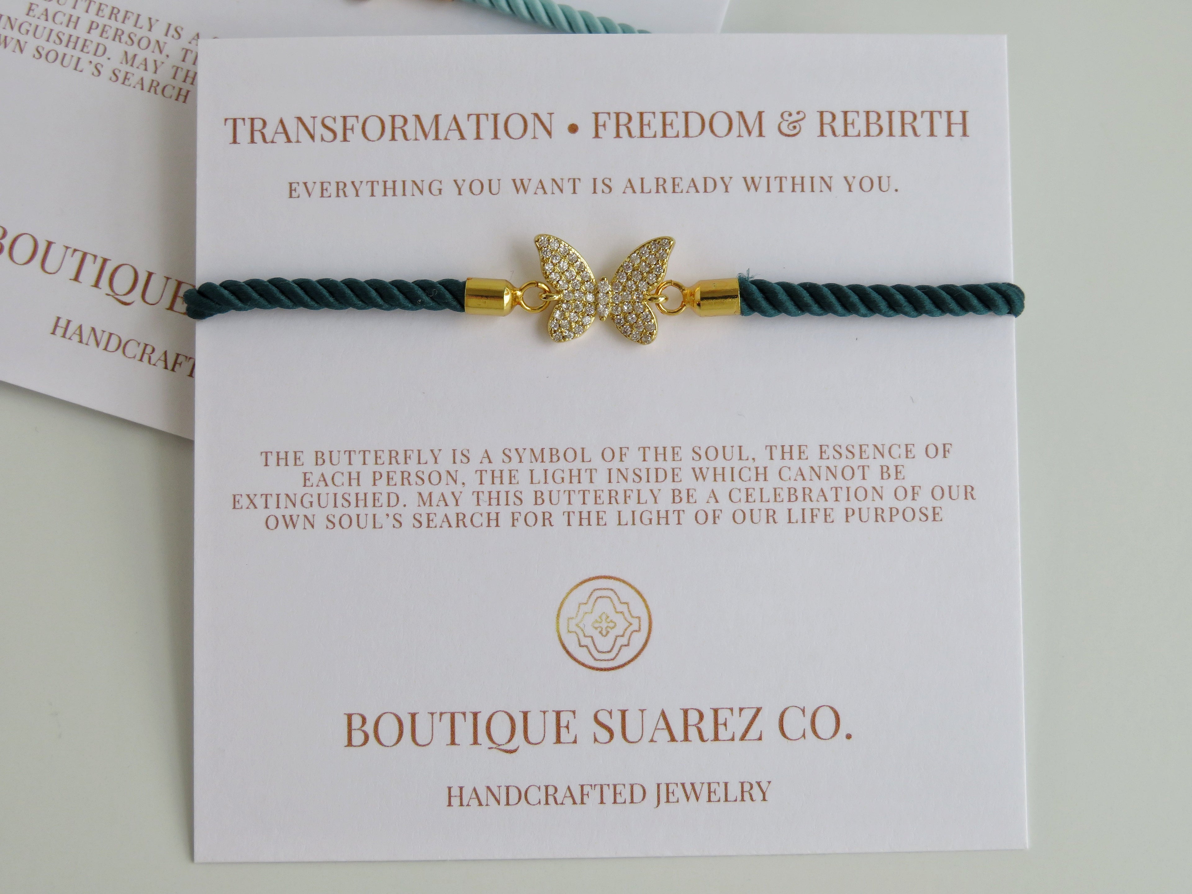 Free Spirit - Butterfly Bracelet - Transformation • Freedom • Rebirth