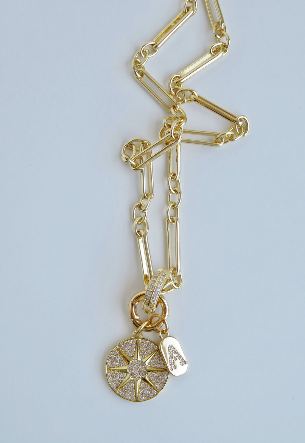 Elevate Your Aura Necklace - 8 Point Star