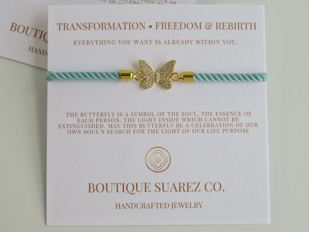 Free Spirit - Butterfly Bracelet - Transformation • Freedom • Rebirth
