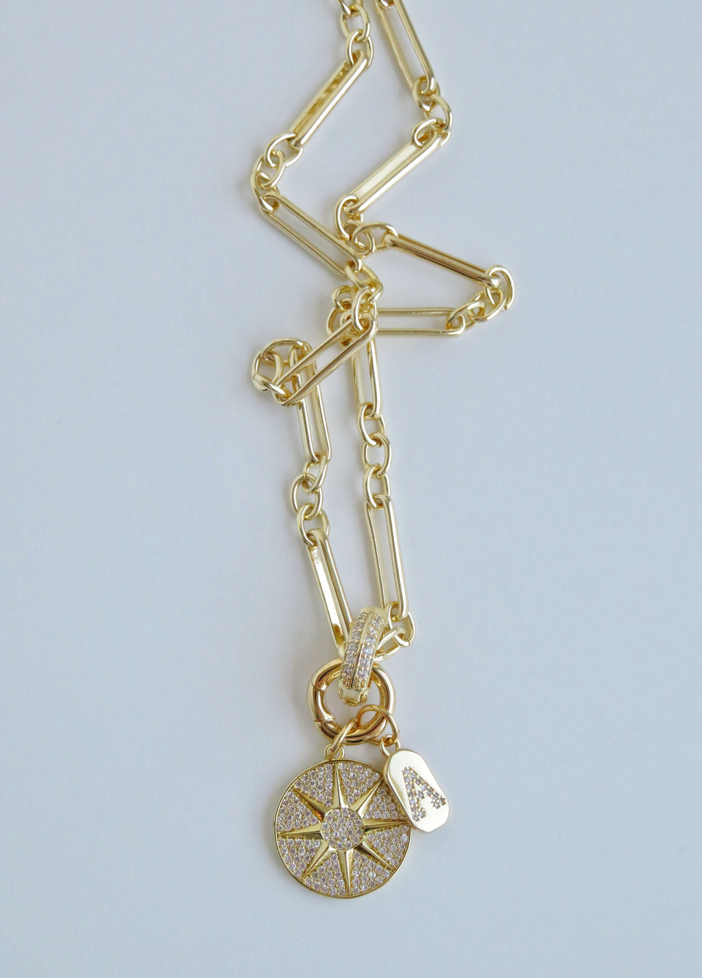 Elevate Your Aura Necklace - 8 Point Star