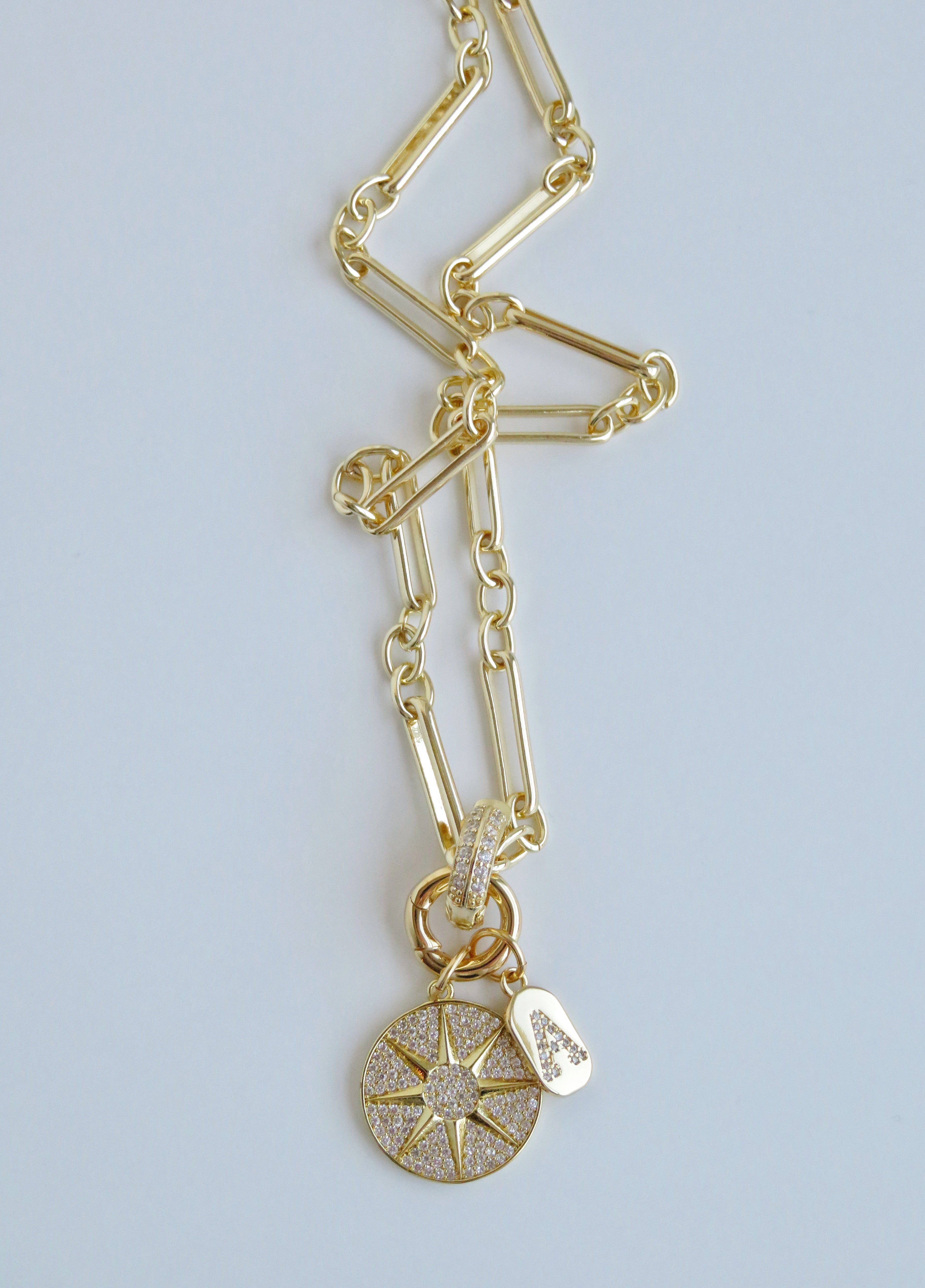 Elevate Your Aura Necklace - 8 Point Star