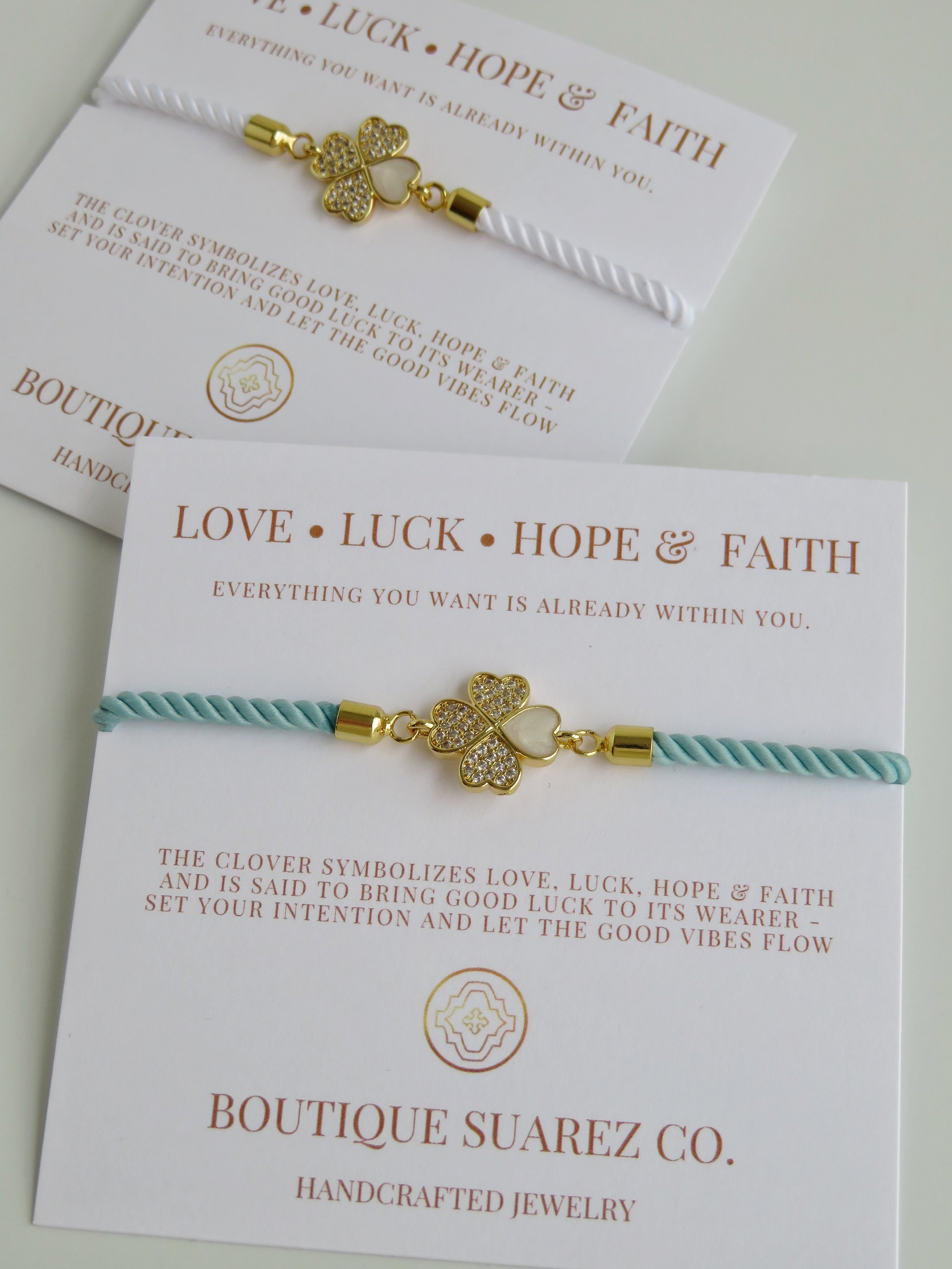 Love and Luck - Clover Bracelet
