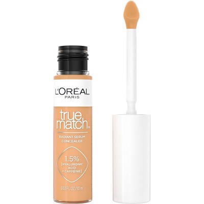 L'Oreal Paris True Match Radiant Serum Concealer with Hyaluronic Acid W7 0.33 fl oz - Imperfect Container