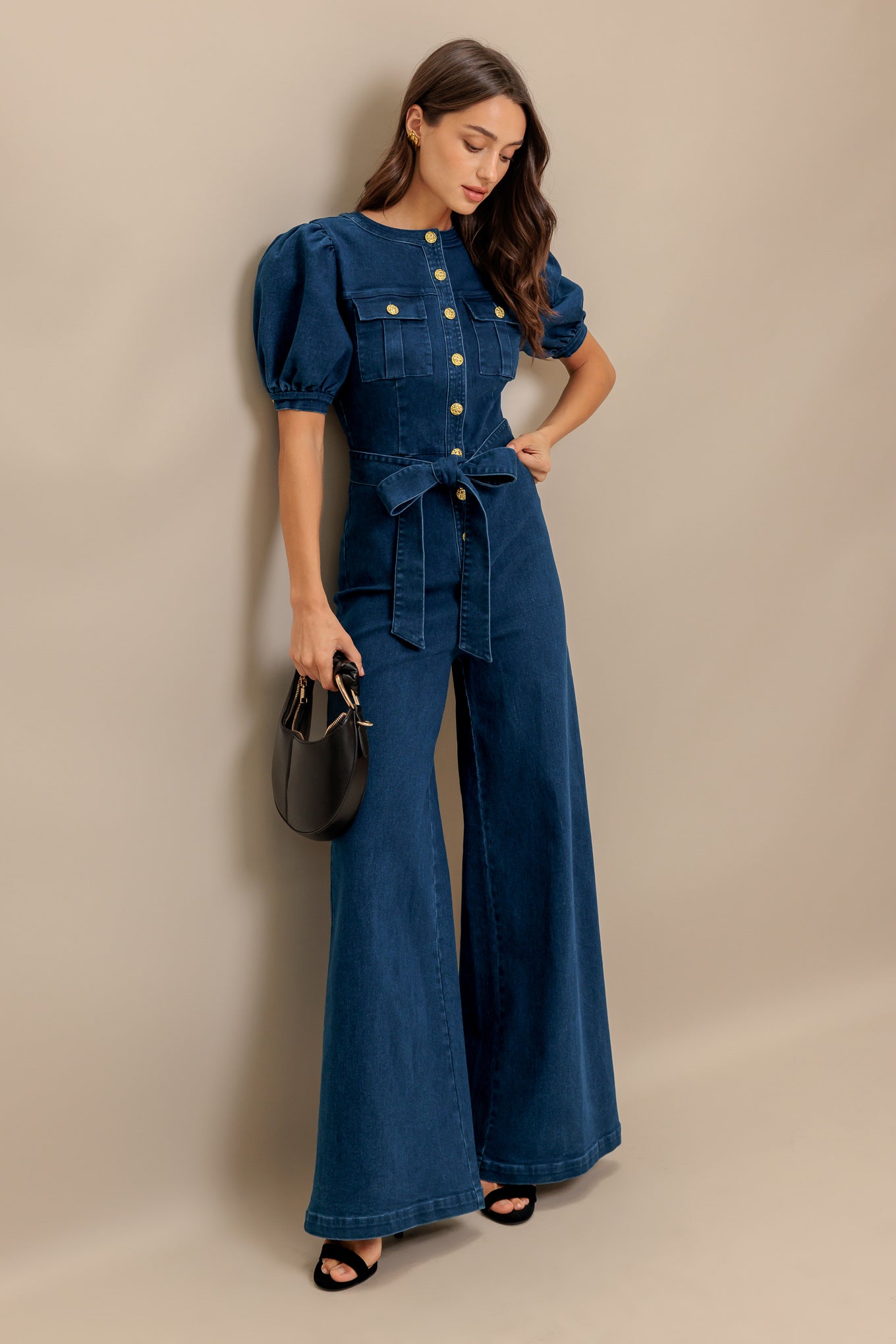 UTILITY QUEEN DENIM JUMPSUIT