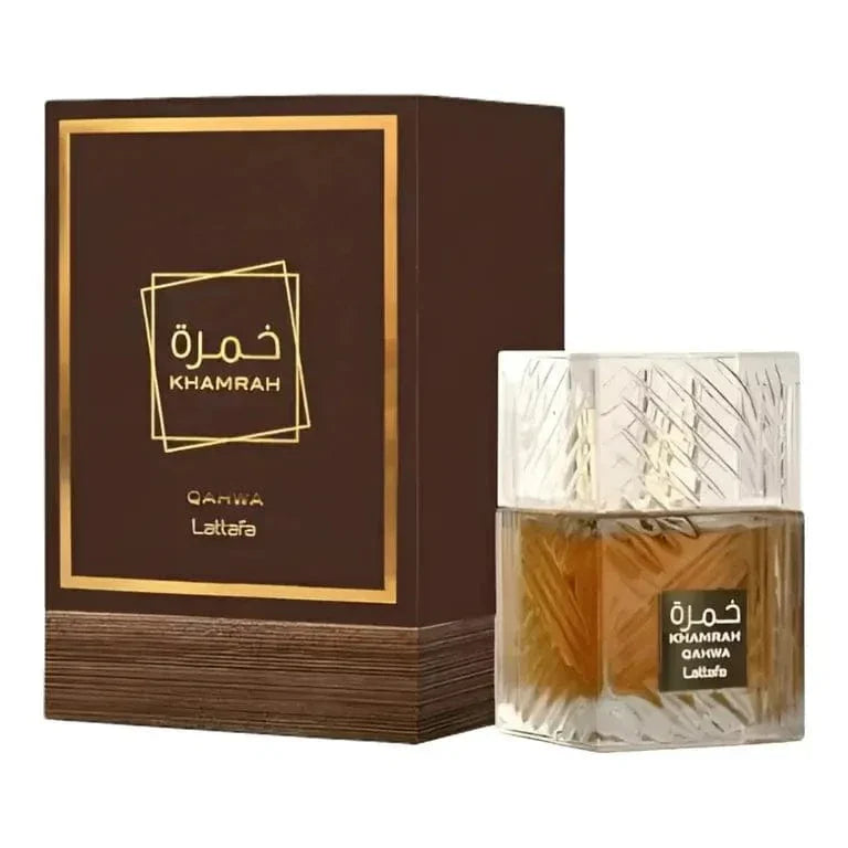 Khamrah Qahwa By Lattafa For Men 3.4 oz EDP Spray