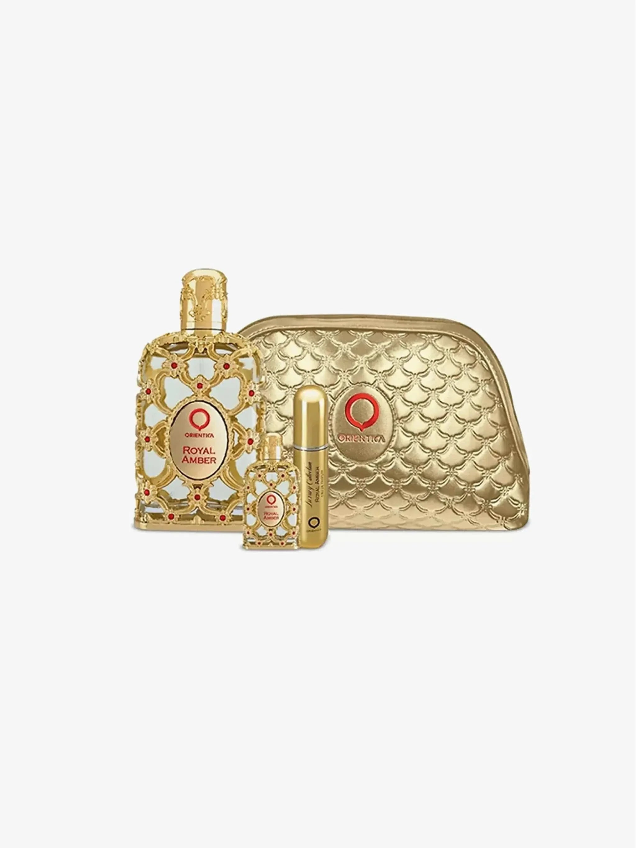 Royal Amber By Orientica  For Women (4pc Gift Set)