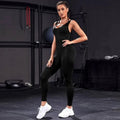 FlexiFit Backless Bodycon Yoga Jumpsuit