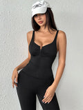 Black Backless Sling Jumpsuits Women Fashion Jumpsuits