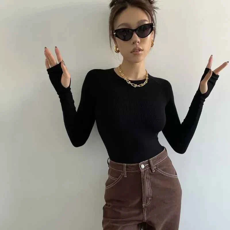 Women’s Long Sleeve Bodysuit Jumpsuit